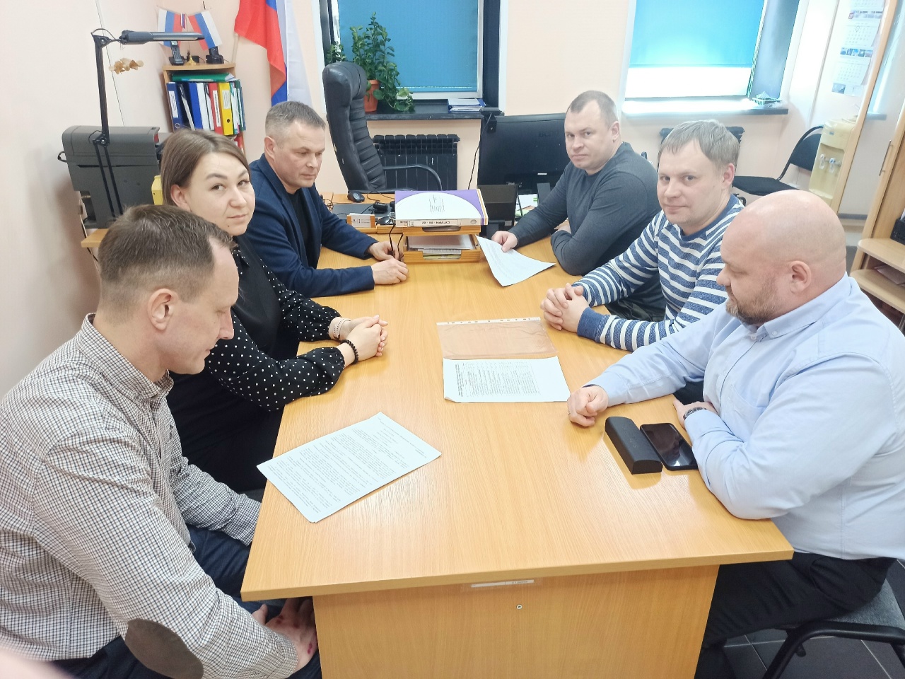 Рабочая встреча сотрудников Котласского территориального отдела госморречнадзора МТУ Ространснадзора по СЗФО и представителей Инспекции государственного портового контроля